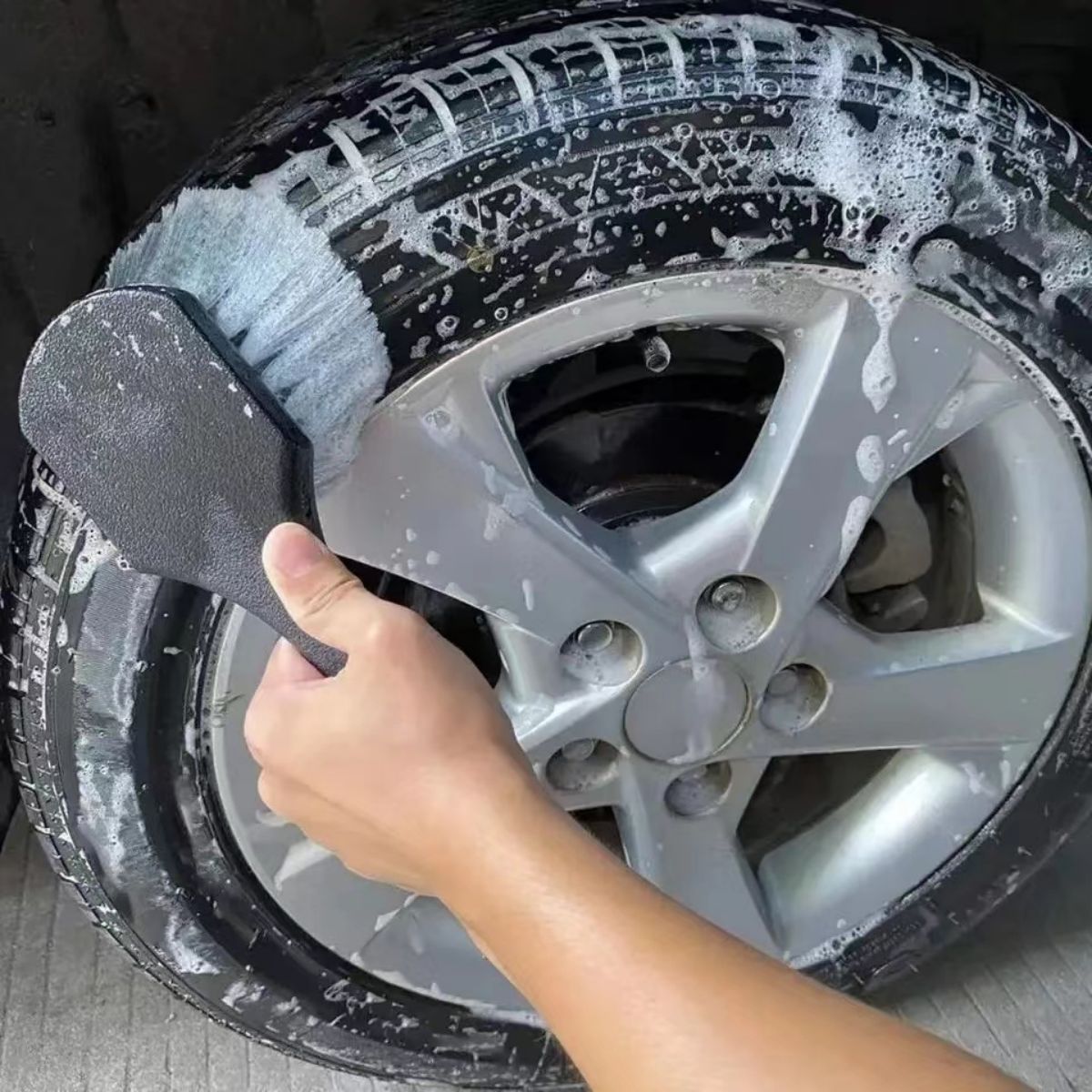 แปรงทำความสะอาดล้อรถยนต์ แปรงท - Car Cleaning Brush บทวิจารณ์และราคา