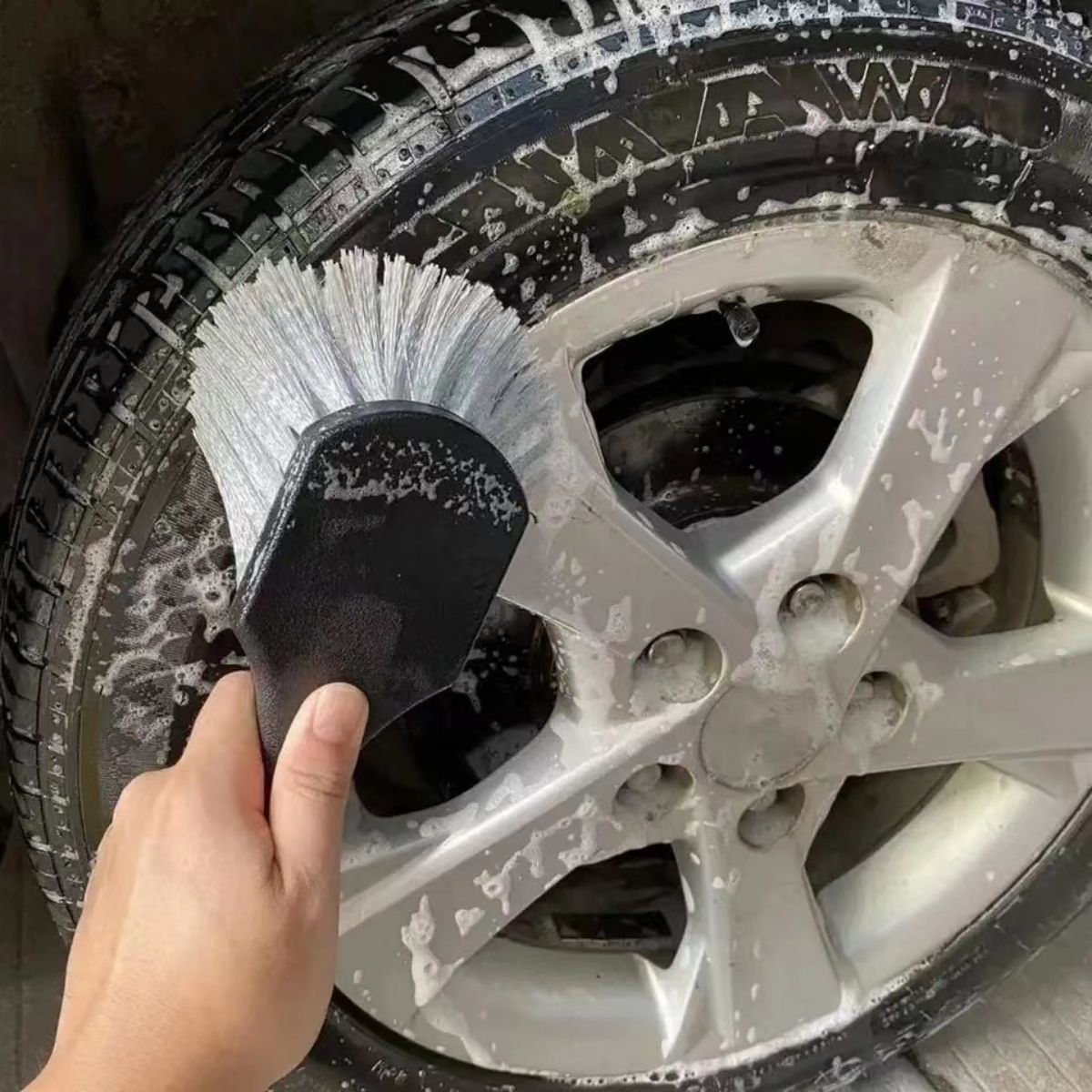 แปรงทำความสะอาดล้อรถยนต์ แปรงท - Car Cleaning Brush บทวิจารณ์และราคา