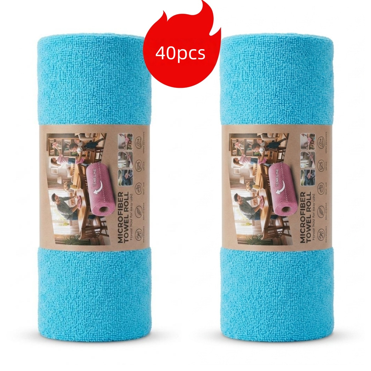 ผ้าเช็ดรถ 40 ชิ้น/25*25 ซม., ผ - Microfiber Towel Detailing บทวิจารณ์และราคา