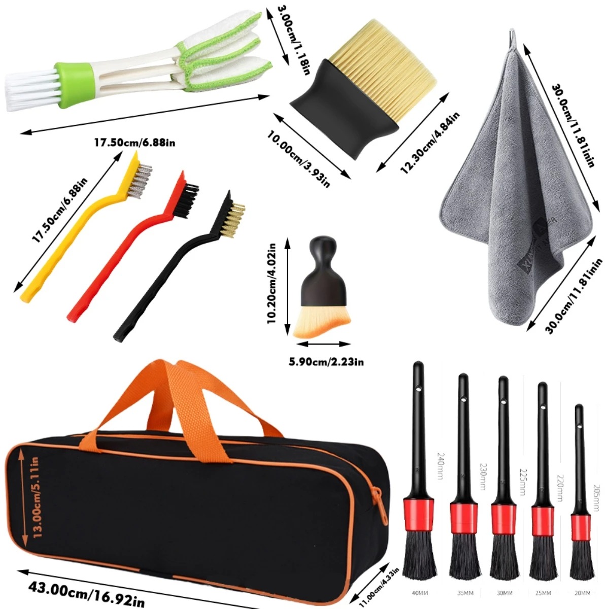 ชุดแปรงทำความสะอาดอเนกประสงค์ส - Dirt Brush Interior บทวิจารณ์และราคา