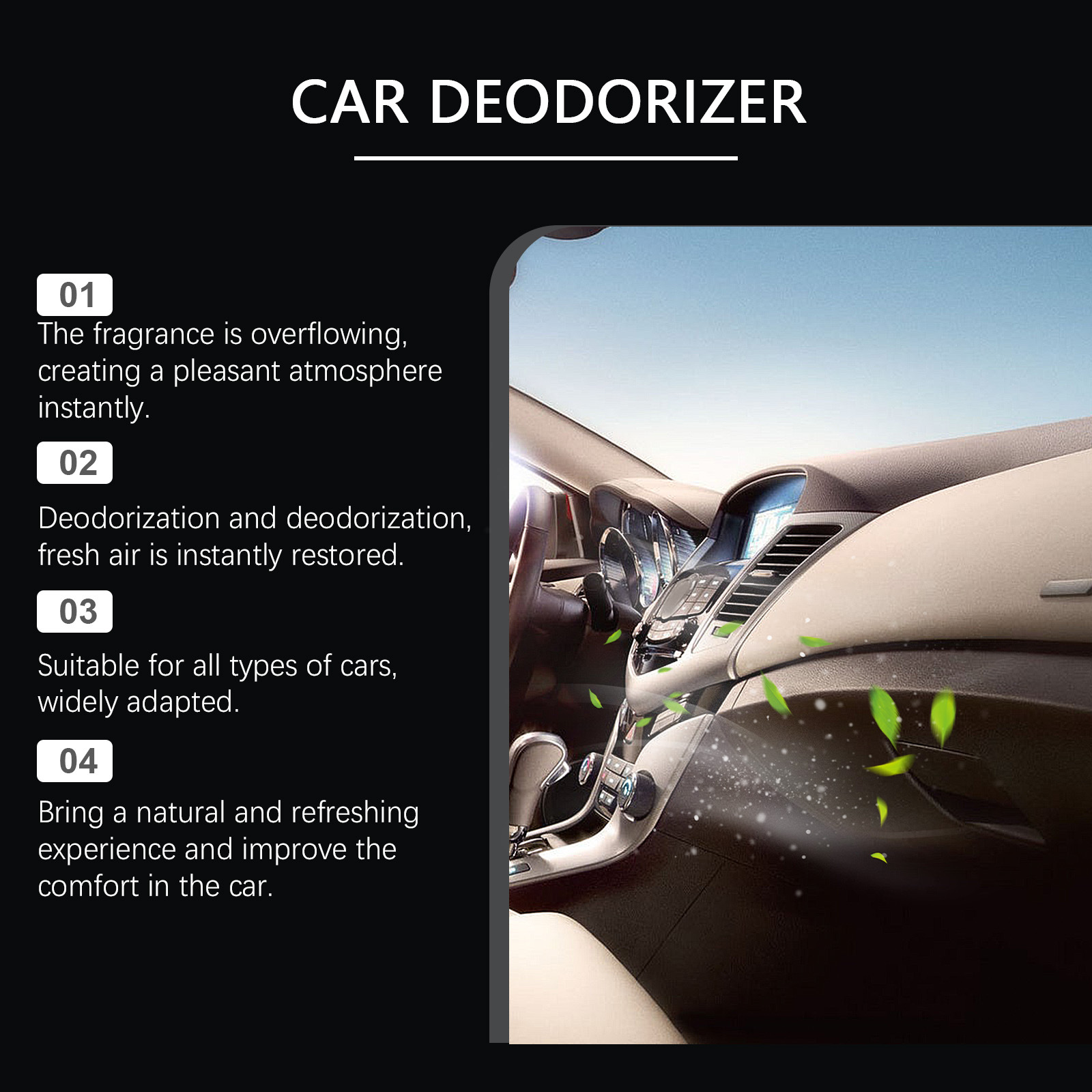 สเปรย์กำจัดกลิ่นในรถยนต์ น้ำหอ - Odor Eliminator Car บทวิจารณ์และราคา