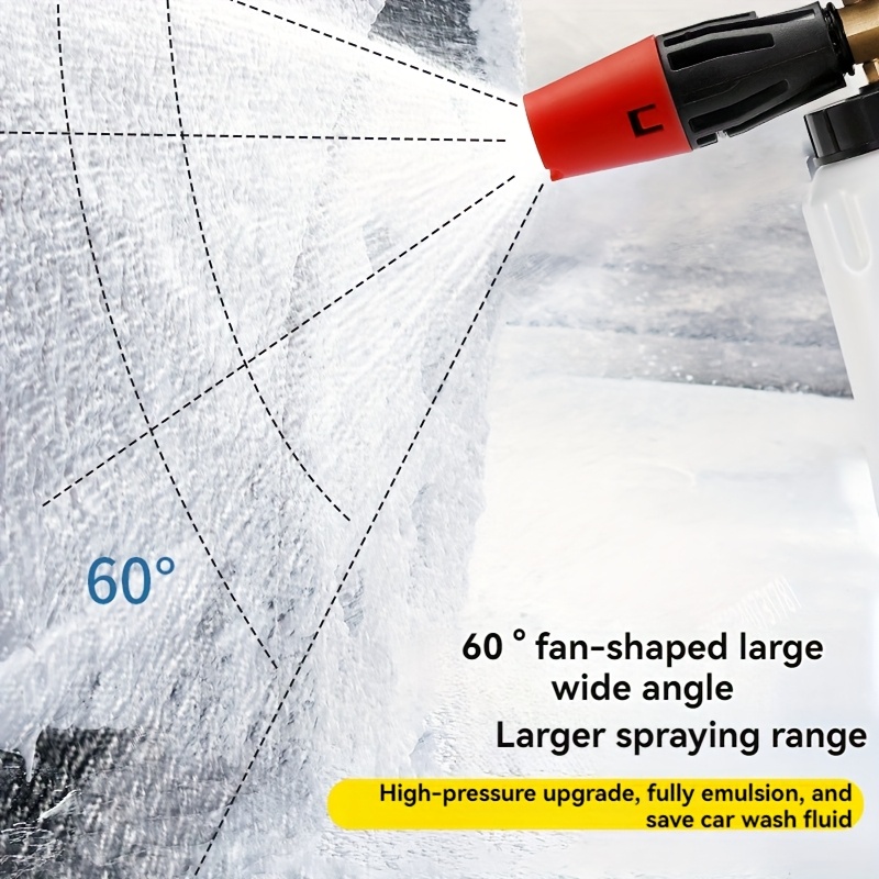 ปืนฉีดโฟมล้างรถขนาด 33.8 ออนซ์ - Foam Cannon Car Wash บทวิจารณ์และราคา